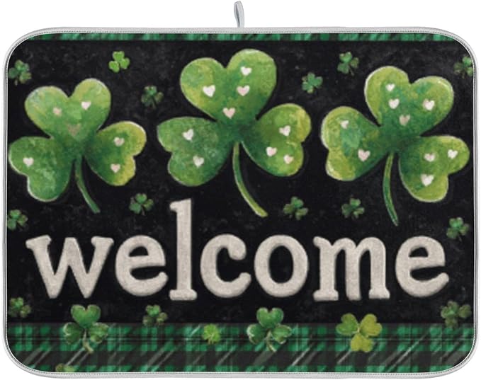 shamrocks Patrick welcome
