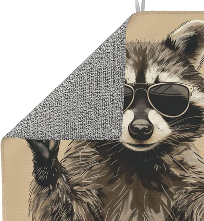 Black Sunglasses Cool Raccoon
