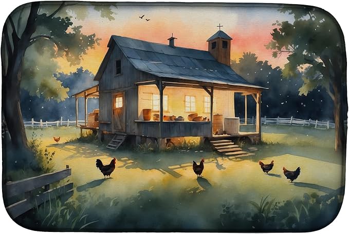 Chicken Coop at Dawn 7652