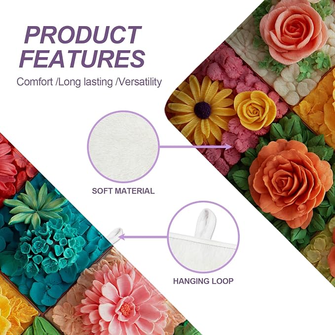 Colorful Spliced Flowers