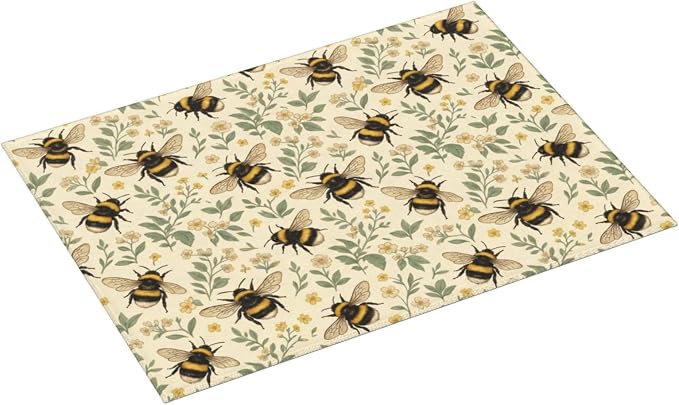Vintage Bee Floral