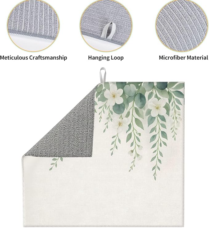 Sage Green Eucalyptus Leaf Floral
