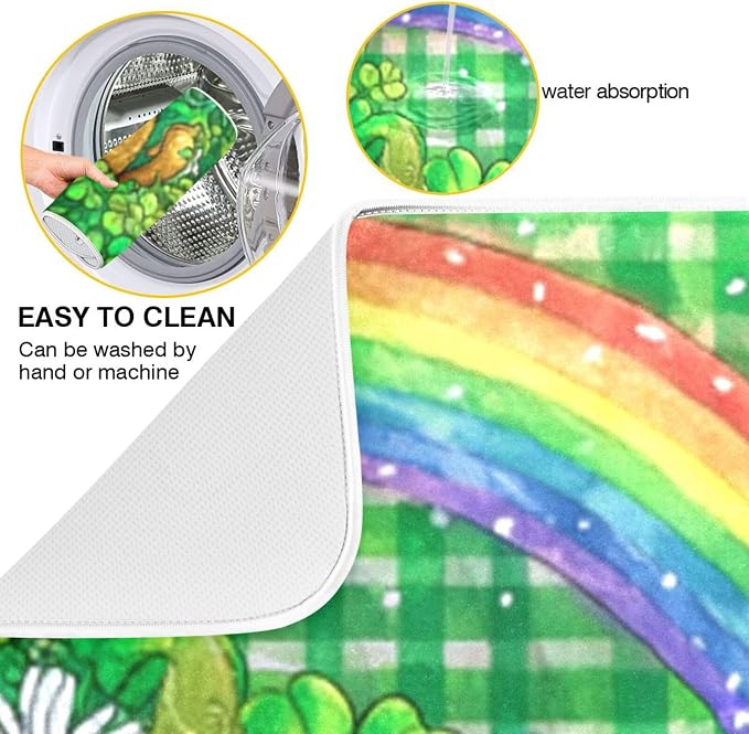 daisies a leprechaun hat clover