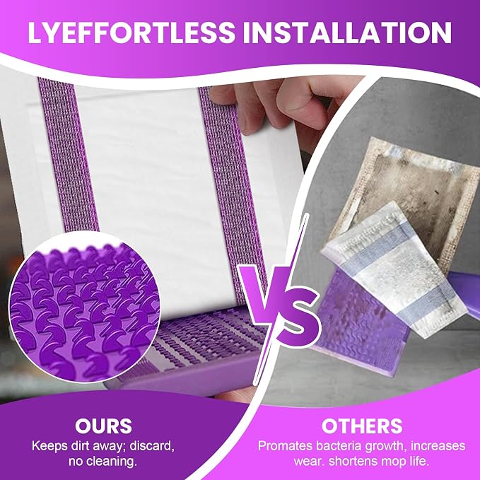 Purple 30 Mop Pads
