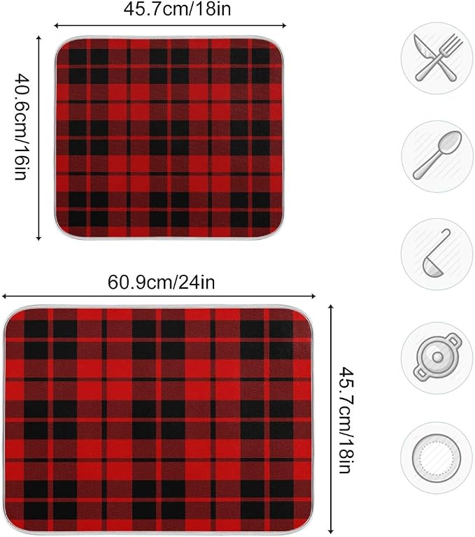 Red Black Buffalo Plaid