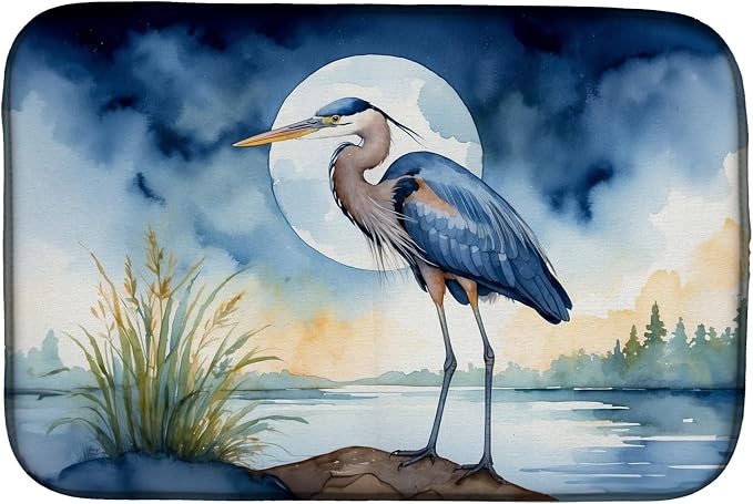 Blue Heron Moonlight 7494