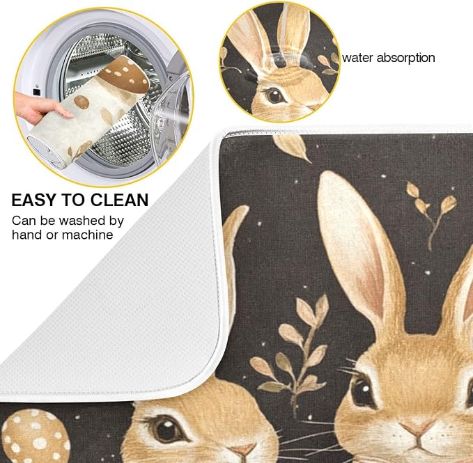 coffee eggs bunny easter