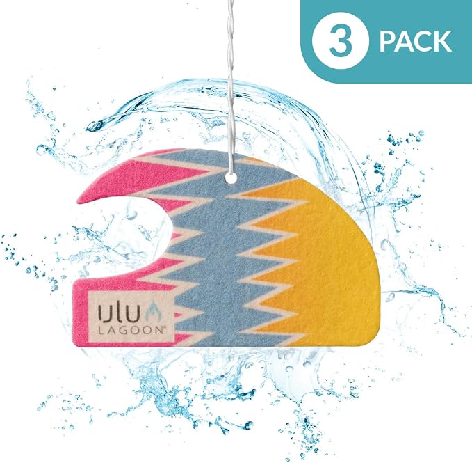 pink, blue, yellow