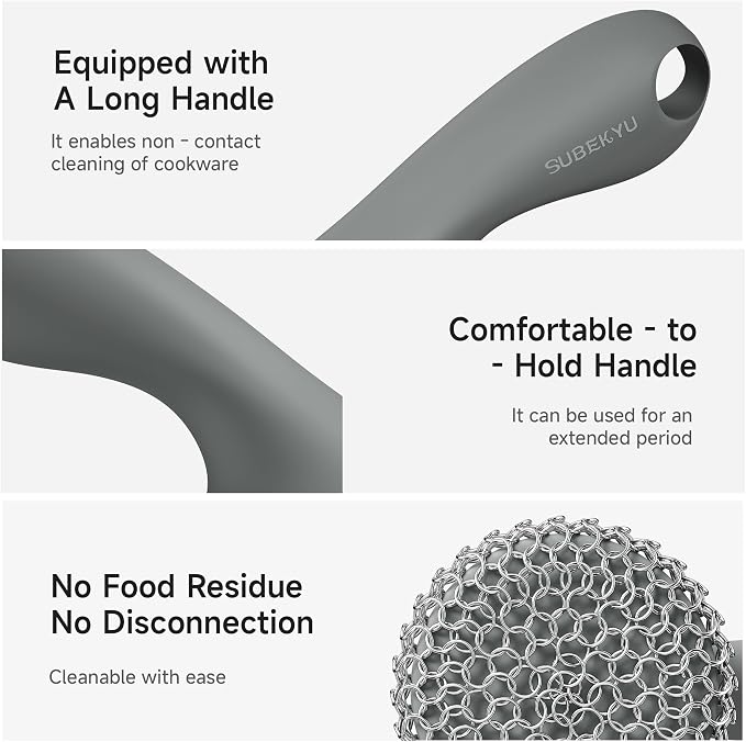Gray Scrubber + Scraper