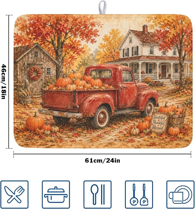Fall Truck Pumpkin