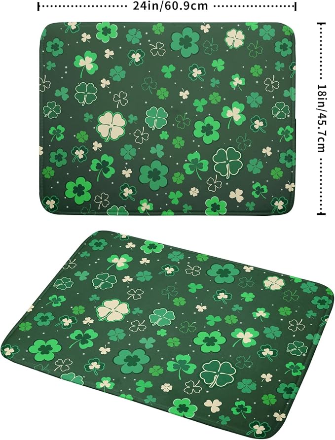 Green Lucky Shamrock Clover
