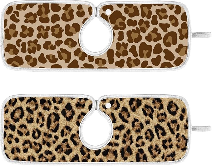 Brown Leopard Print