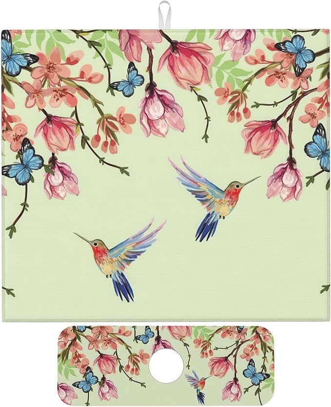 Bird Floral Flowers
