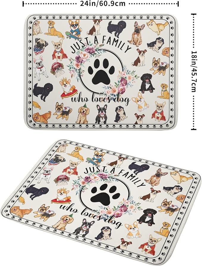 Dog Family White