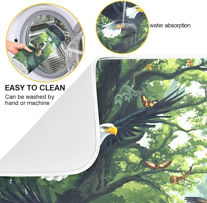 Bald Eagles and Forest Butterflies Bees