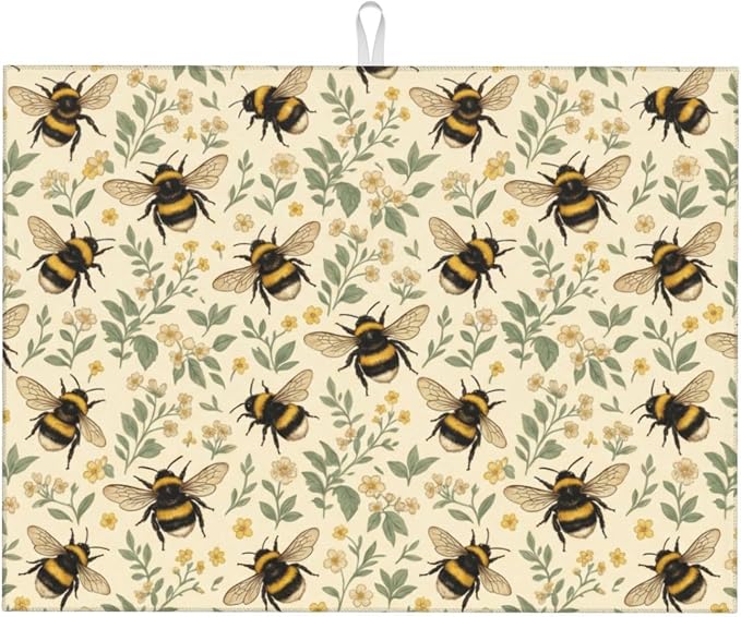 Vintage Bee Floral