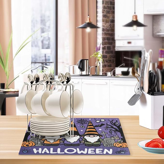 Puprle Gnome Halloween Web