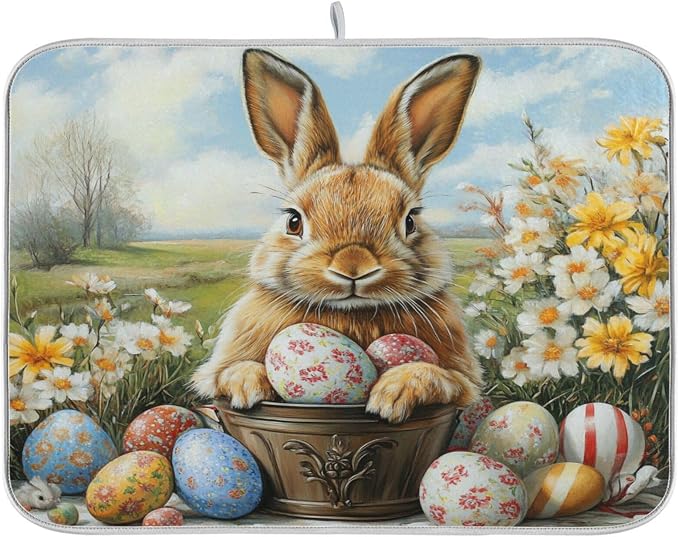 Blue Rabbit Easter Egg