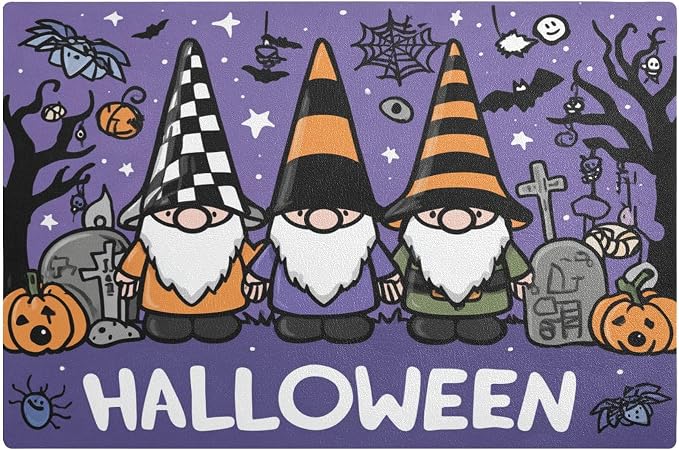 Puprle Gnome Halloween Web