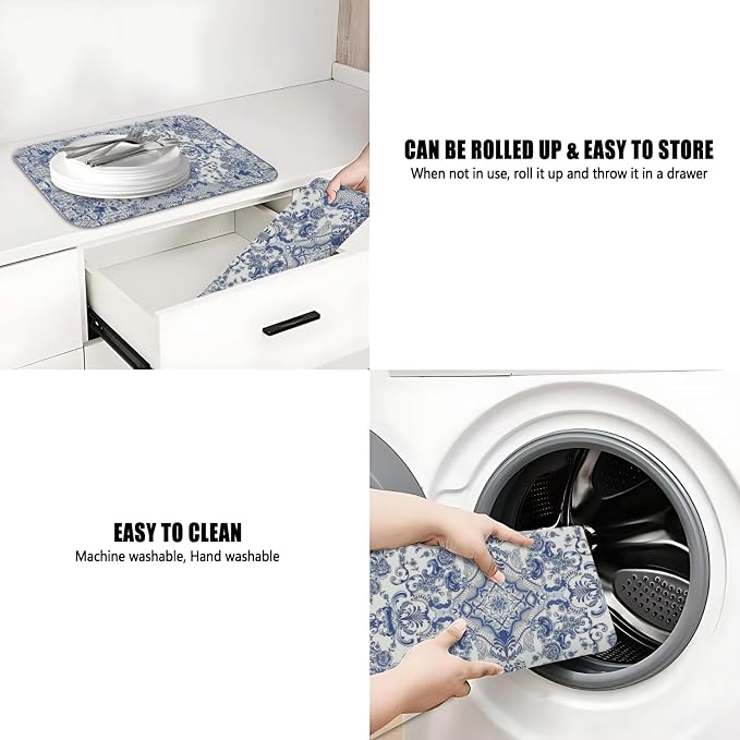 Blue and White Pattern