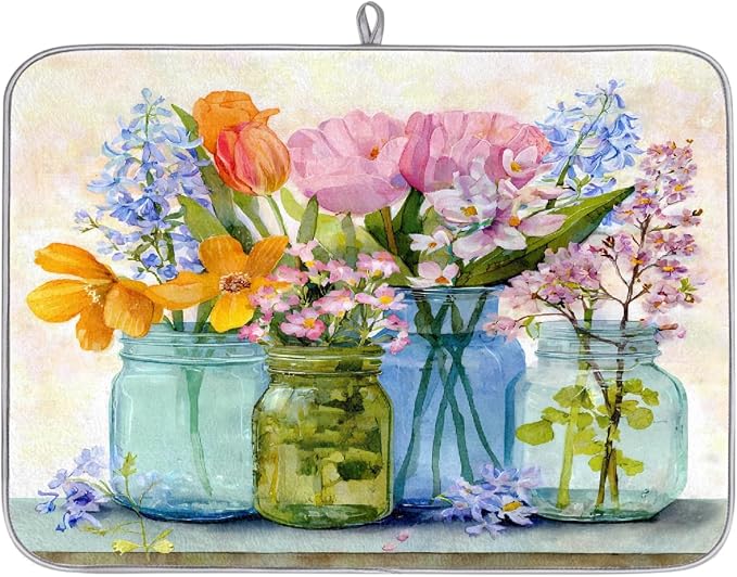 Colored Flower Vases