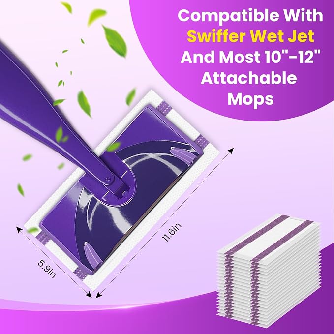Purple 30 Mop Pads