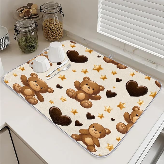 Bear Hearts And Stars