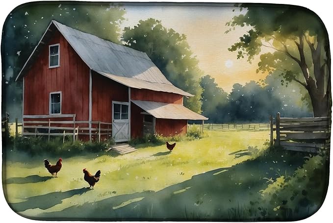Chicken Coop at Dawn 7651