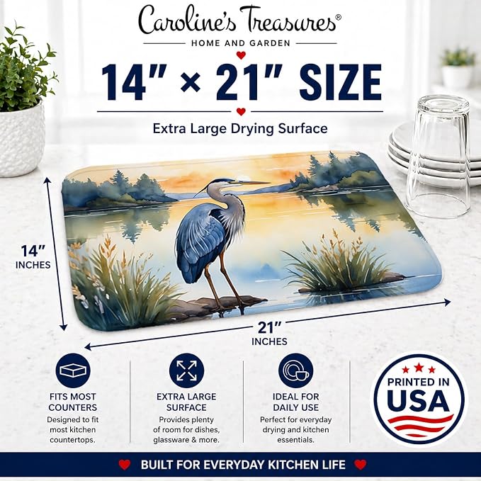 Blue Heron Golden Hour 7497