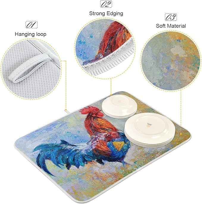 24 Colorful big rooster