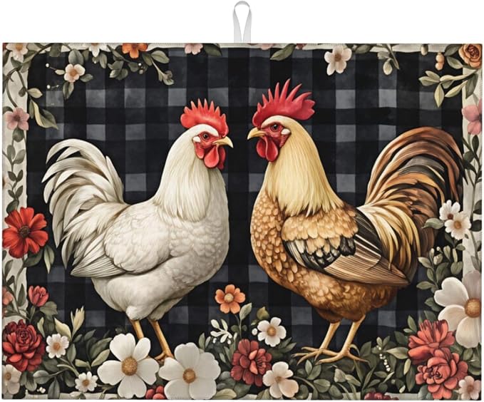 Chicken And Floral
