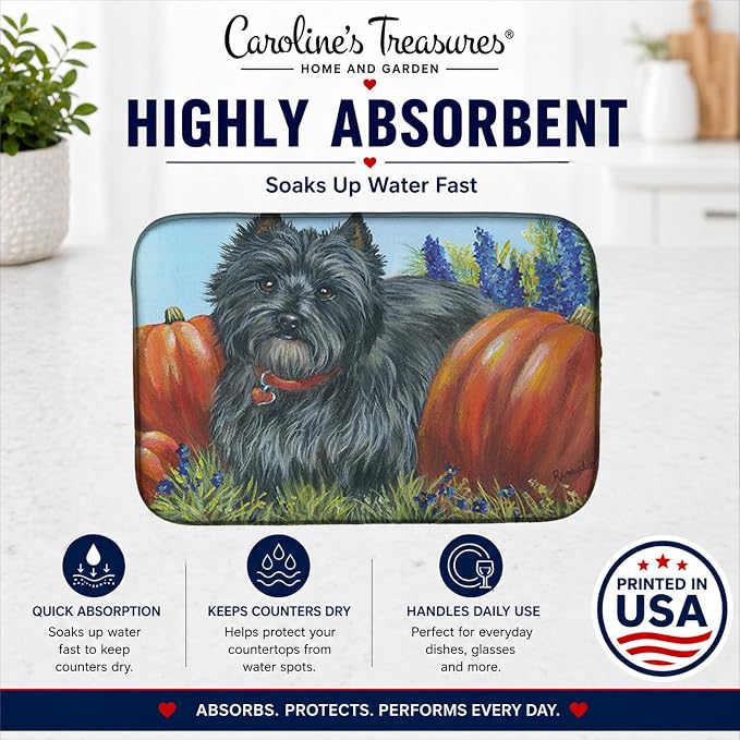 Cairn Terrier Mom's Pumpkins