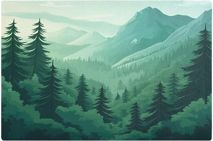 Green Forest Trees