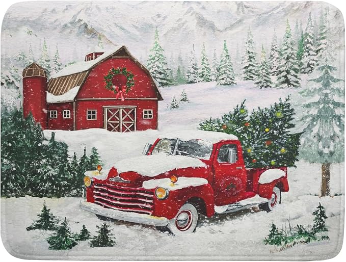 Christmas Red Truck