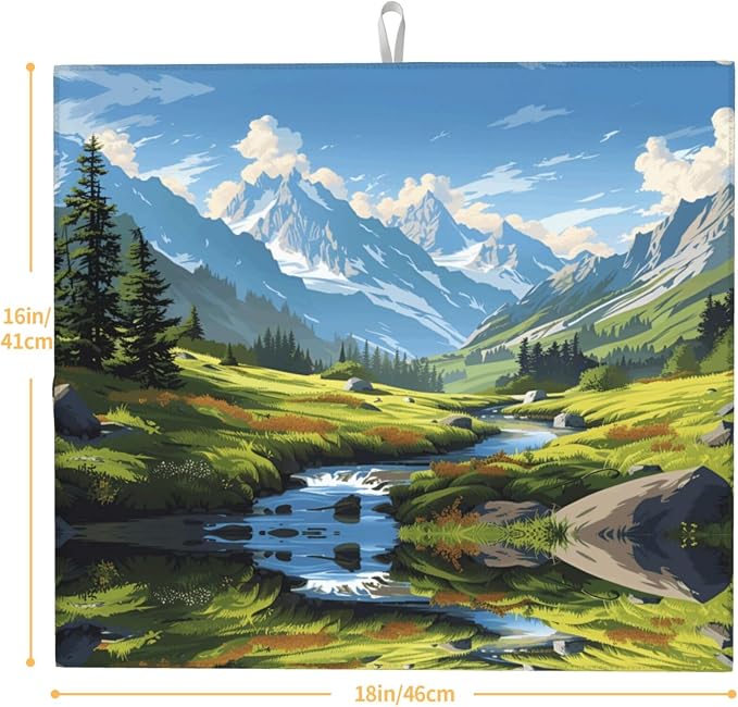 Mountain Stream Landscape
