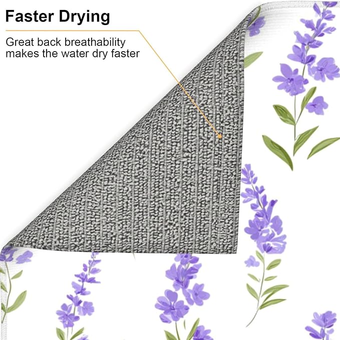 Lavender White Pattern