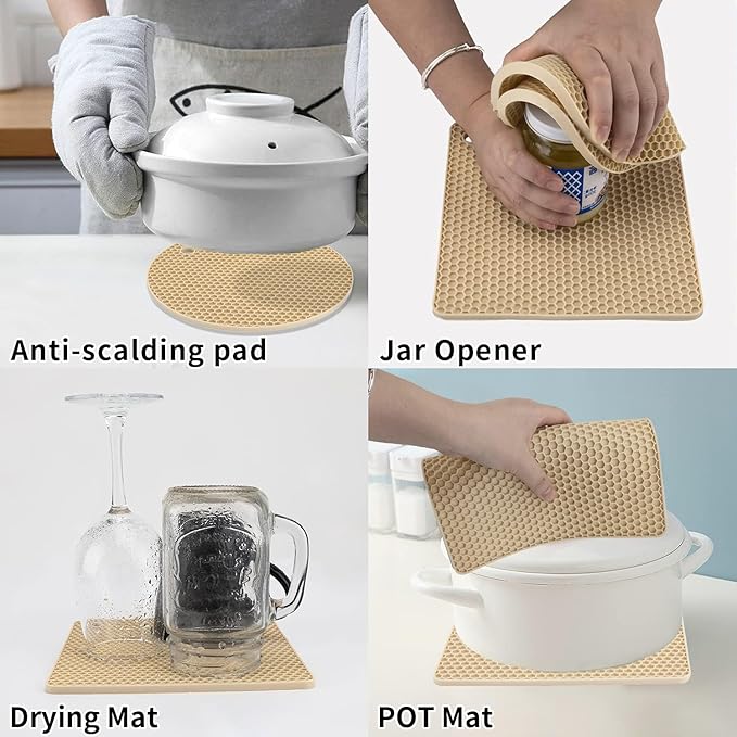 2 Square+2 Round, Beige