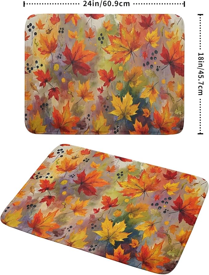 Fall-maple leaves