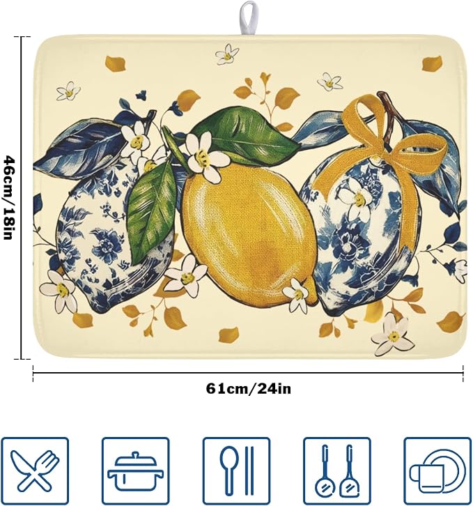 Lemon Daisy Chinoiserie