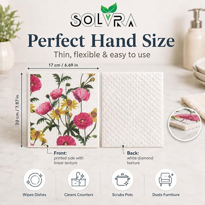 10 Pcs-flowers Print