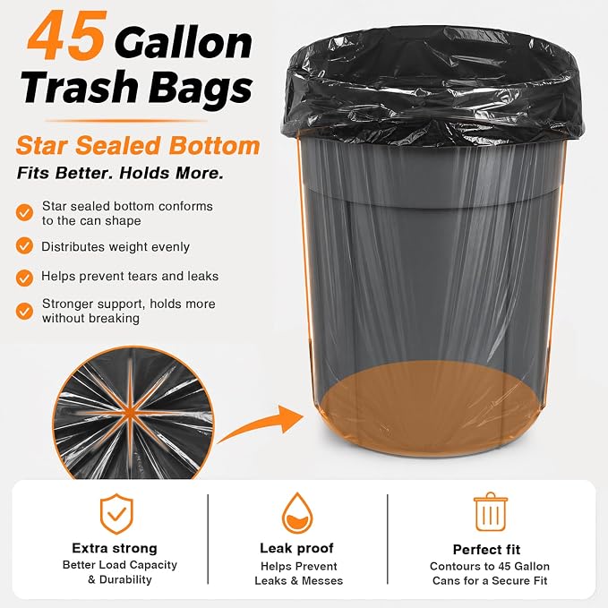 45Gal-250Ct(Black)