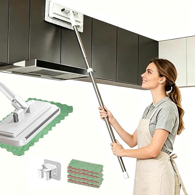 1 Mop, 5 Cleaning Cloths
