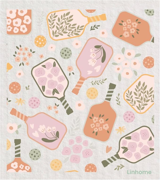 Floral Pickleball