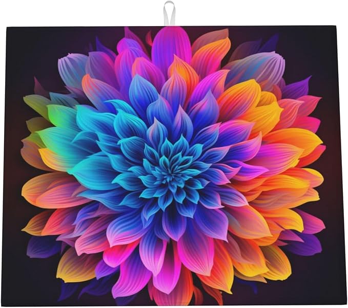 Glowing Abstract Floral