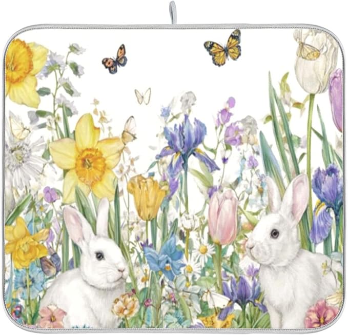 rabbits and butterflies