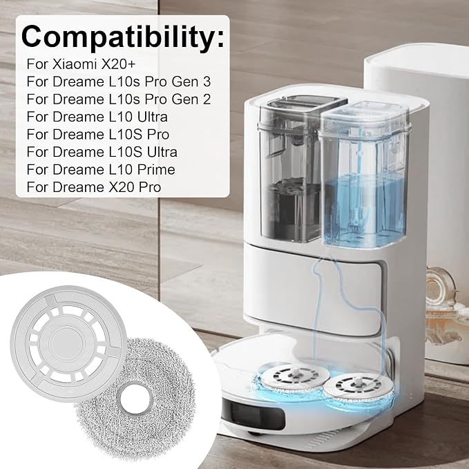 for Dreame L10S Ultra / L10s Pro Gen 2/ L10 Ultra/ L10S Pro/ L10 Prime/ X20 Pro, for Xiaomi X20+