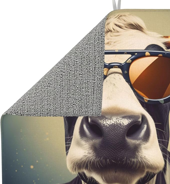 Vintage Cool Sunglasses Cow