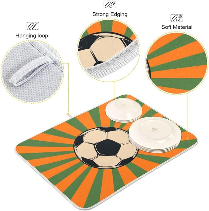 Ray Orange Green Soccer