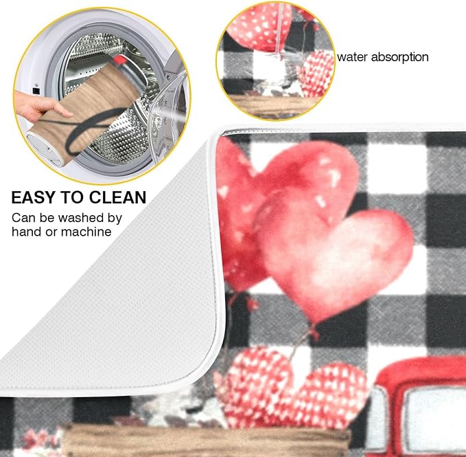 truck heart balloons