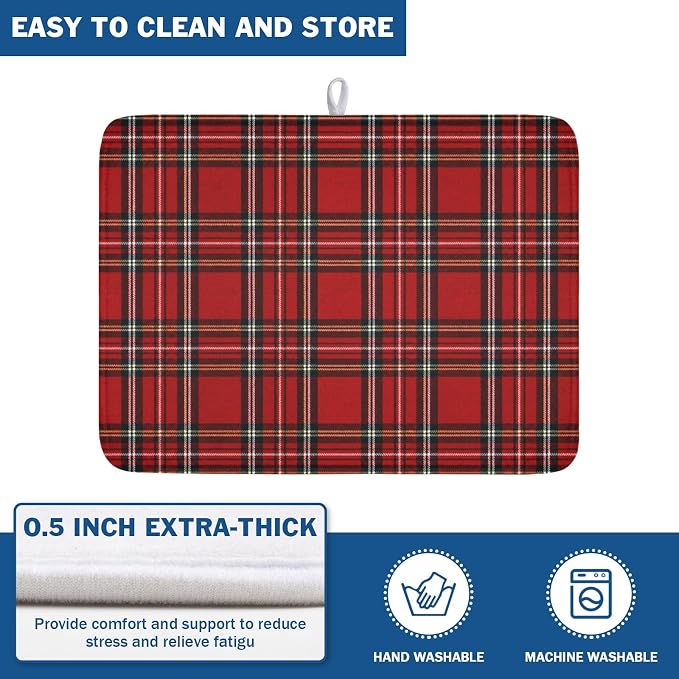 Christmas-red plaid